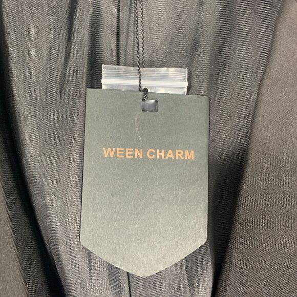 Ween Charm Black Blazer XL Mens Suit Jacket 2 Button Classic Fit Formal Coat - Picture 5 of 7